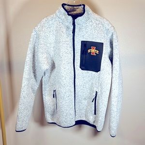 IOWA STATE ZIP UP SWEATER